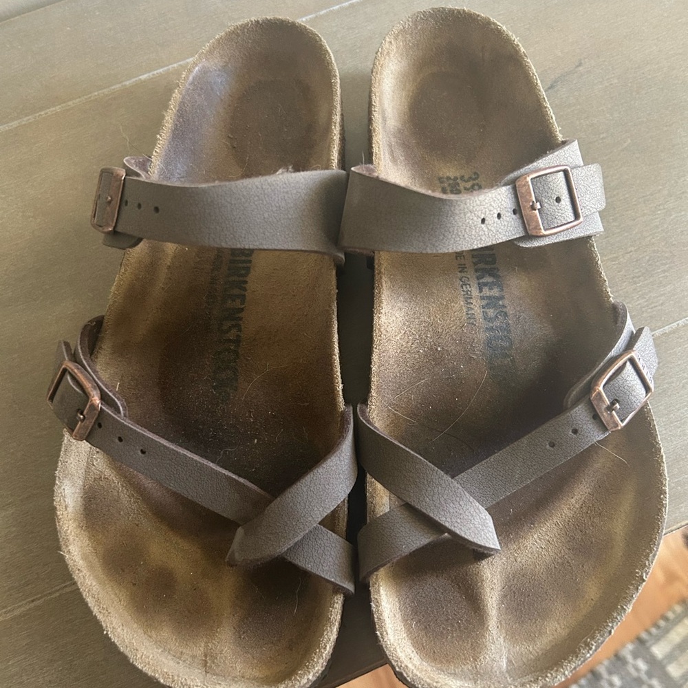 Brown Strappy Sandals